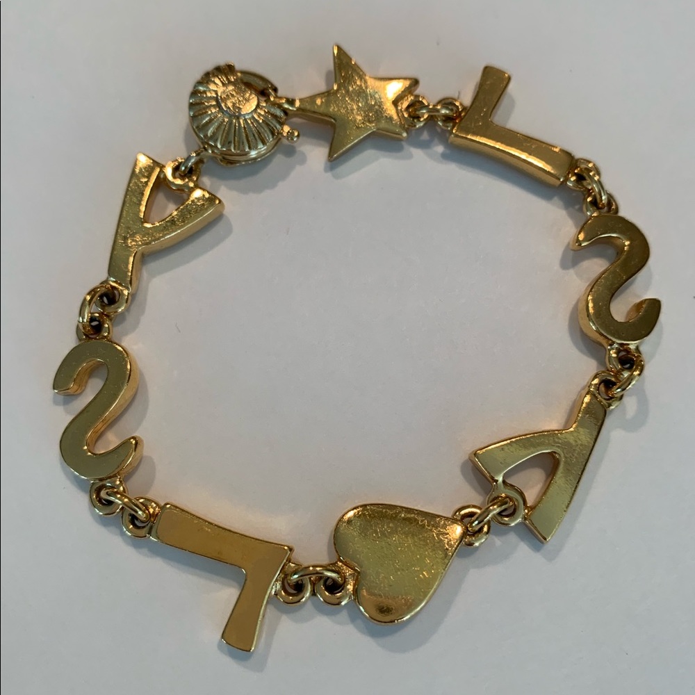Vintage YSL Gold Vermeil Bracelet